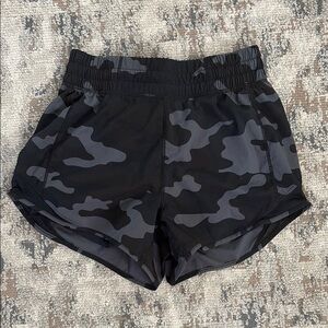 3 for $15 camo running shorts w/ liner size XS